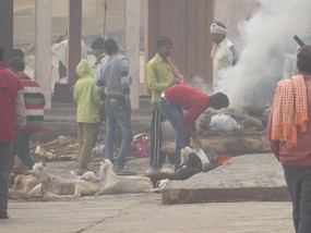 Cremation on Harishchandra Ghat