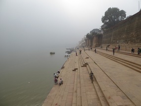 Men fishing at Chet Singh Ghat