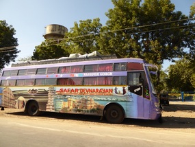 Indian sleeper bus