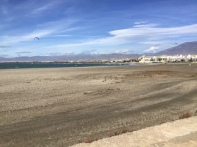 The beach
