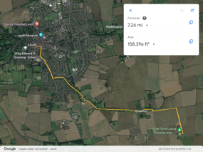 Day 1 walk