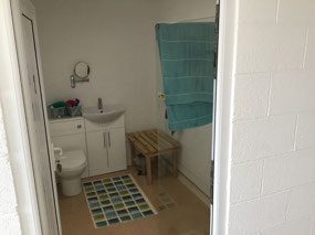 The bathroom