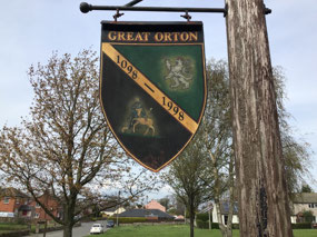 Village sign