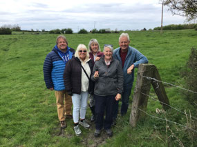 Alan, Gilly, Lucy, Moe and Chris