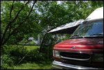 camper at Lake McDonald