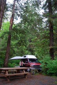 camped in Sitka