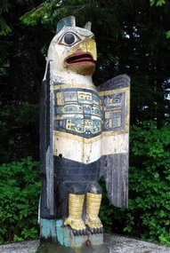 Eagle at Totem Bight