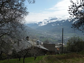 AOSTA VALLEY FROM ARPUILLES