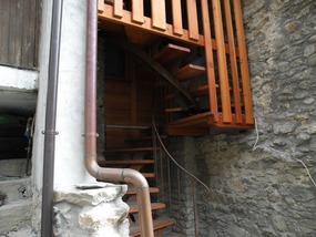 ENTRANCE TO COPPA FEN APARTMENT