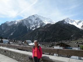 GWEN AT COURMAYEUR