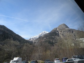 MOUNT BLANC FROM BUS