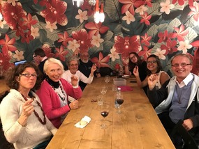 CLASS + KERRY HAVING DINNER