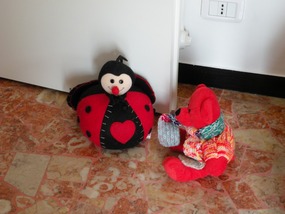 RED TED'S NEW FRIEND LADY BEETLE