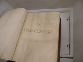 COPY OF DANTE'S INFERNO IN ROSSI STUDY