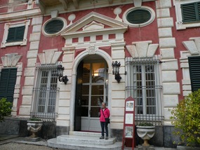 ENTRANCE TO VILLA DURAZZO
