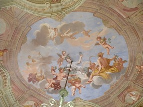 FRESCO CEILING IN BELVEDERE ROOM