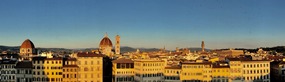 Florence at sunset 