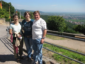 Letztes Foto beim Hambacher Schloss