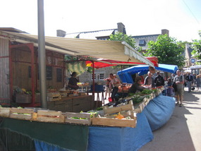 Unser Marktstand