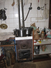 die einzige Wärmequelle im Haus