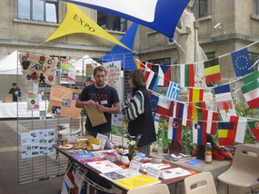 unser Stand mit 2 Ökos