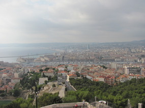 Blick auf Marseille