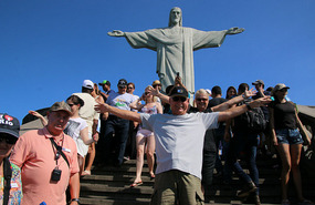 We were there too at Christ the Redeemer Statue
