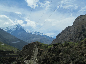 Vistadome train view approx 5,500m metres above