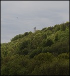 Der Schönbergturm von der "Wanne" aus