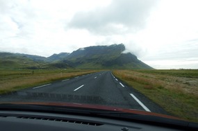 Drive past Eyjafjallajökull