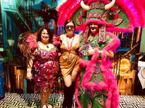 Mardi Gras with Bob + Tess