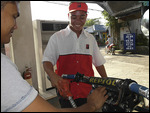 filling up on the way to Navitas