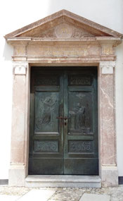 Church door
