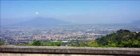 Over the Appenines - Vesuvius again