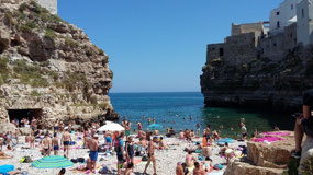 On the way - Polignano beach