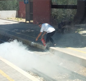 Track fire first attempt did nothing
