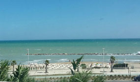 Bari north - this coast seems to be one long beach