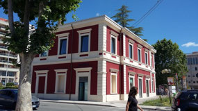 Old Matera station - all stations are like this on
