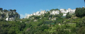 Towns clinging to the hillsides