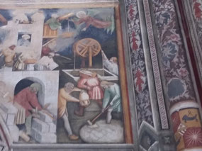 Galatina - builders at work