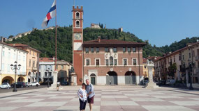 Marastica town square - not playing chess