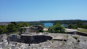 Top of the aquarium - fortifications