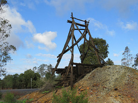 First mine shaft early 1900s