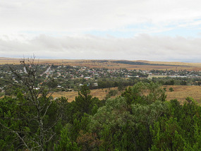 Peterborough from lookout