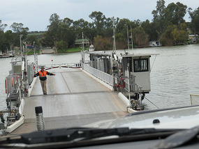 about to load onto Ferry