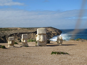 sculptures coastal drive