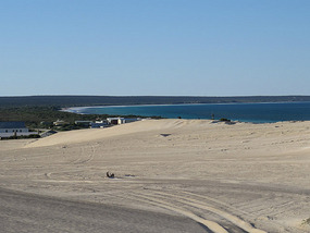 fowlers bay from dunes