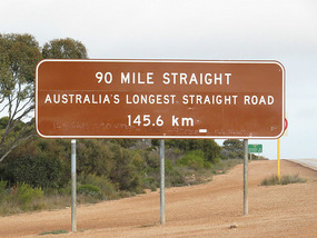 straight road