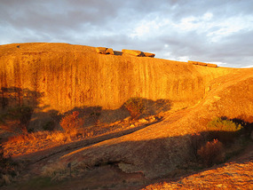 sunset Pildappa rock