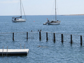 swimming area jetty Streaky Bay